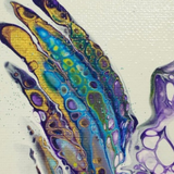 acrylic paint pouring