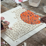 Mosaïc in the making